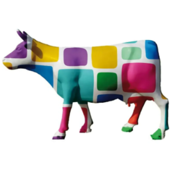 Statue Vache - 225cm - Gum