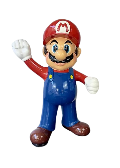 STATUE MARIO 100CM NATUREL