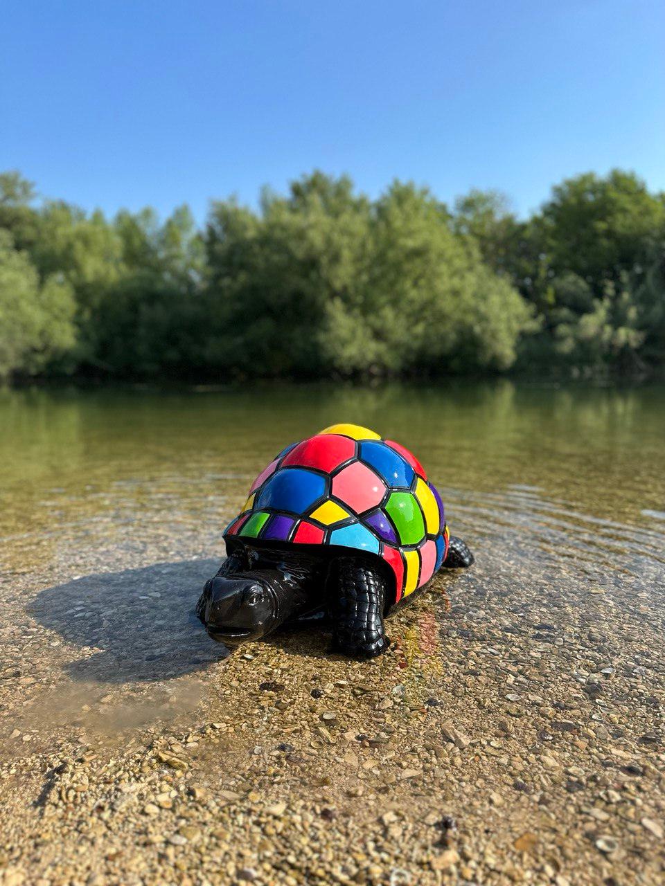 Statue Tortue Déco - Chez Animaux Resine - ANIMAUX-RESINE.FR