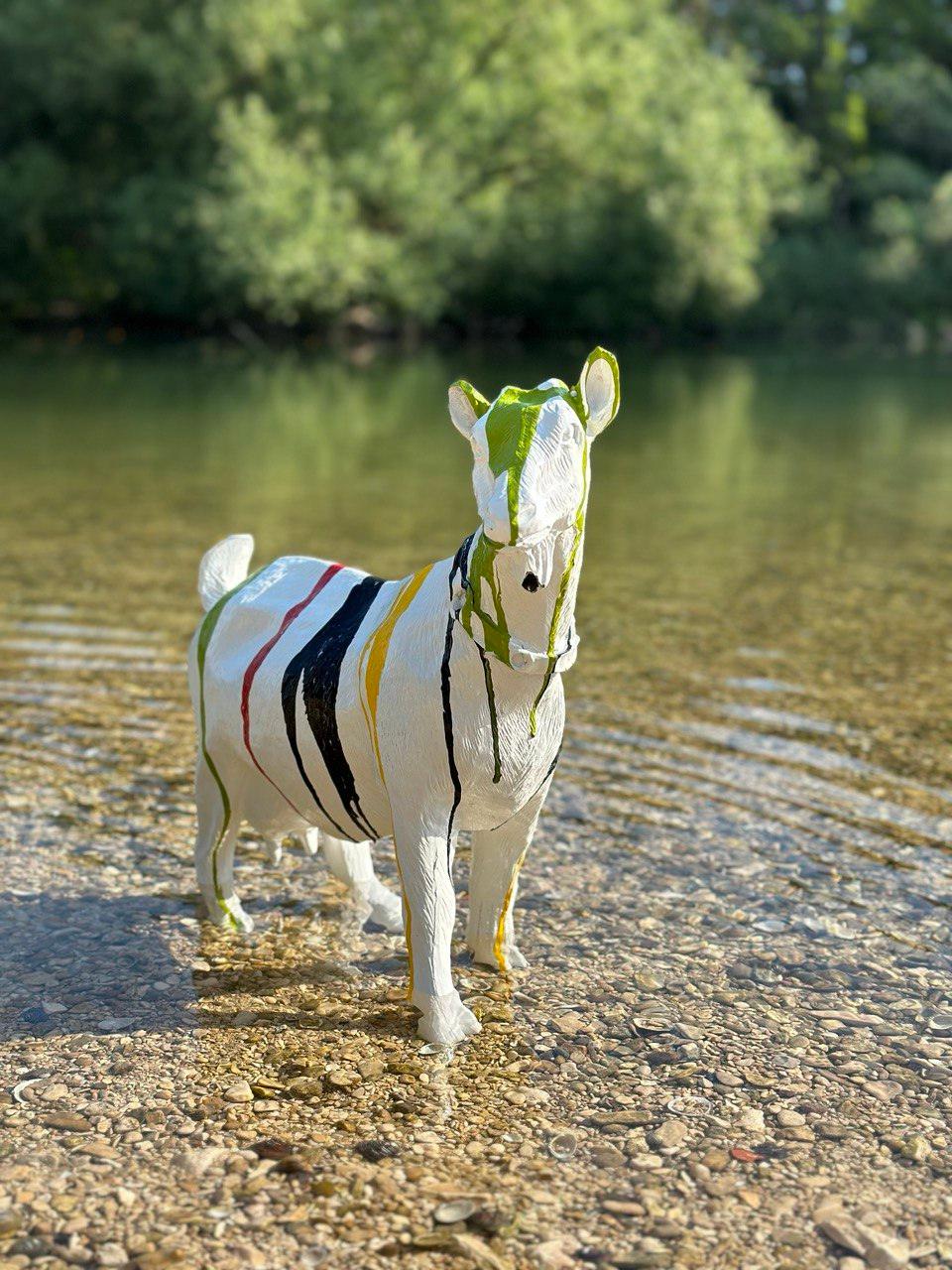 Statue Chevre Déco - Chez Animaux Resine - ANIMAUX-RESINE.FR