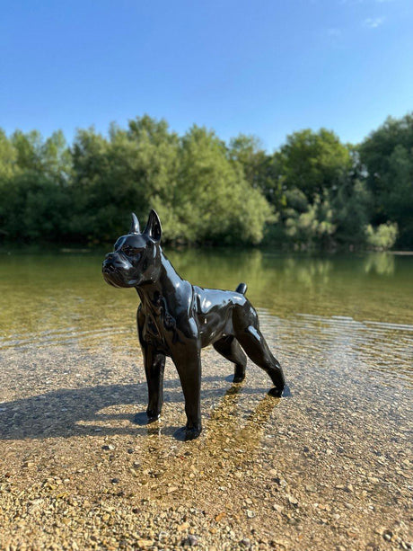 Statue Chien Déco - Chez Animaux Resine - ANIMAUX-RESINE.FR