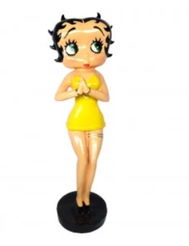 Betty Boop assise en tailleur - Statue Résine 16cm (2003 Betty Boop assise en tailleur - Statue Résine 16cm (2003