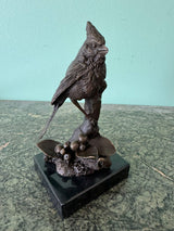 Sculpture Oiseau 15cm Bronze