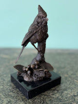 Sculpture Oiseau 15cm Bronze