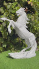 Statue Cheval - 90cm - Blanc