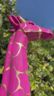 Statue Girafe - 210cm - Ecaille Rose