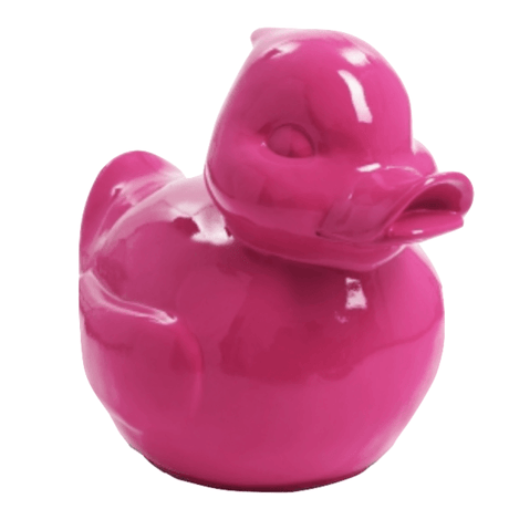 Statue Canard Animaux Resine - 200cm - Rose Fushia - ANIMAUX-RESINE.FR