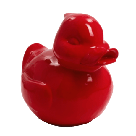 Statue Canard Animaux Resine - 200cm - Rouge - ANIMAUX-RESINE.FR