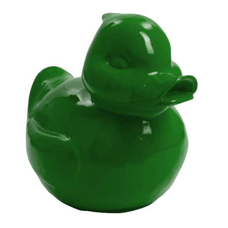 Statue Canard Animaux Resine - 200cm - Vert - ANIMAUX-RESINE.FR