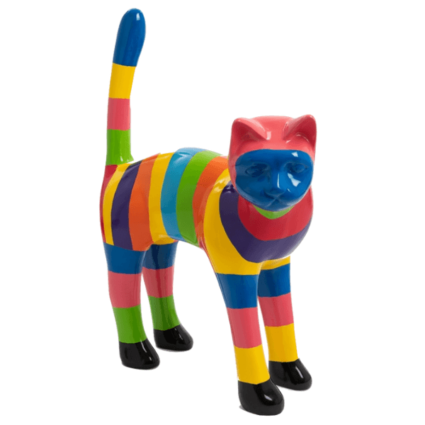 Statue Chat Animaux Resine - 105cm - Berlingot - ANIMAUX-RESINE.FR