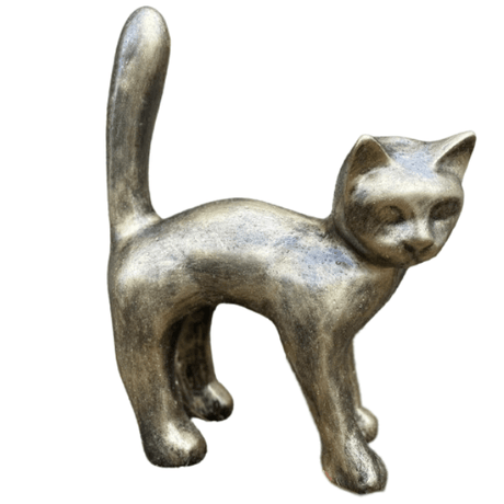 Statue Chat Animaux Resine - 105cm - Bronze - ANIMAUX-RESINE.FR