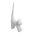 Statue Chat Animaux Resine - 205cm - Blanc - ANIMAUX-RESINE.FR