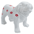 Statue Chien Bouledogue Anglais Animaux Resine - 60cm - Bisous - ANIMAUX-RESINE.FR