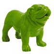 Statue Chien Bouledogue Anglais Animaux Resine - 60cm - Vert Pomme - ANIMAUX-RESINE.FR