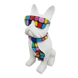 Statue Chien Bouledogue Francais Animaux Resine - 80cm - Dragibus Blanc - ANIMAUX-RESINE.FR