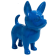 Statue Chien Chihuahua Animaux Resine - 170cm - Bleu - ANIMAUX-RESINE.FR