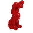 Statue Chien Snoopy Animaux Resine - 160cm - Rouge - ANIMAUX-RESINE.FR