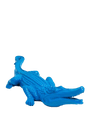 Statue Crocodile Animaux Resine - 120cm - Bleu - ANIMAUX-RESINE.FR