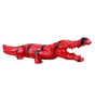 Statue Crocodile Animaux Resine - 130cm - Coulure Rouge - ANIMAUX-RESINE.FR