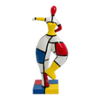 Statue Femme Nana Oeuvre Resine - 135cm - Mondrian - ANIMAUX-RESINE.FR