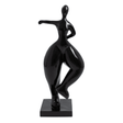 Statue Femme Nana Oeuvre Resine - 135cm - Noir - ANIMAUX-RESINE.FR