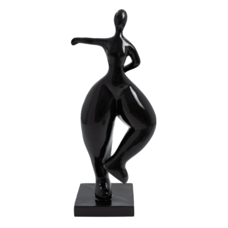 Statue Femme Nana Oeuvre Resine - 135cm - Noir - ANIMAUX-RESINE.FR