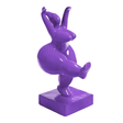 Statue Femme Nana Oeuvre Resine - 55cm - Violet - ANIMAUX-RESINE.FR