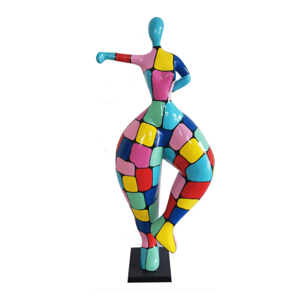 Statue Femme Nana Oeuvre Resine - 85cm - Dragibus - ANIMAUX-RESINE.FR