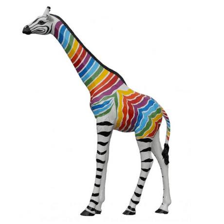 Statue Girafe Animaux Resine - 150cm - Reglisse - ANIMAUX-RESINE.FR