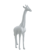 Statue Girafe Animaux Resine - 210cm - Blanc - ANIMAUX-RESINE.FR