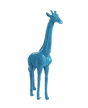 Statue Girafe Animaux Resine - 210cm - Bleu Ciel - ANIMAUX-RESINE.FR