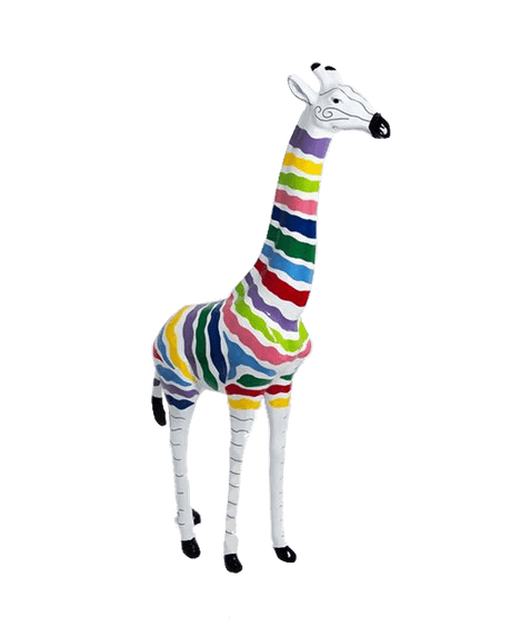 Statue Girafe Animaux Resine - 210cm - Reglisse - ANIMAUX-RESINE.FR