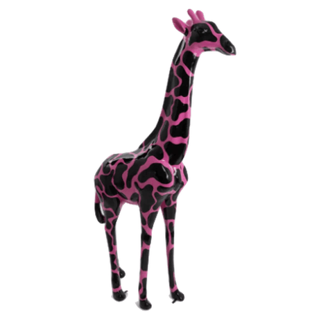 Statue Girafe Animaux Resine - 210cm - Tagada Rose - ANIMAUX-RESINE.FR