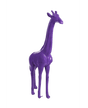 Statue Girafe Animaux Resine - 210cm - Violet - ANIMAUX-RESINE.FR