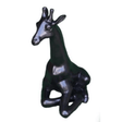 Statue Girafe Animaux Resine - 90cm - Noir - ANIMAUX-RESINE.FR