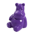 Statue Hippopotame Animaux Resine - 100cm - Violet - ANIMAUX-RESINE.FR