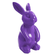 Statue Lapin Animaux Resine - 60cm - Violet - ANIMAUX-RESINE.FR