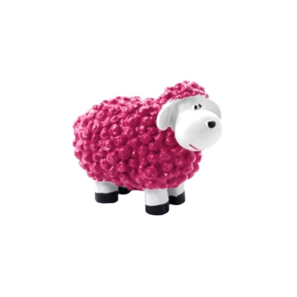 Statue Mouton Animaux Resine - 60cm - Rose Fushia - ANIMAUX-RESINE.FR