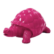 Statue Tortue Animaux Resine - 110cm - Rose Fushia - ANIMAUX-RESINE.FR